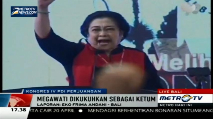Pidato Pembukaan, Megawati Sentil Jokowi 
