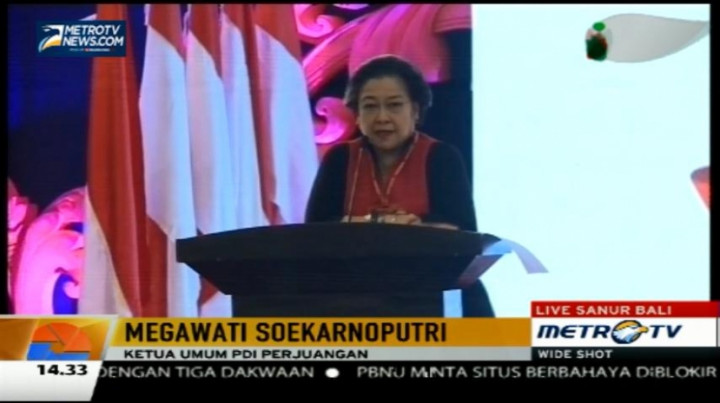 Mega Sebut Petugas Partai Harus Fleksibel