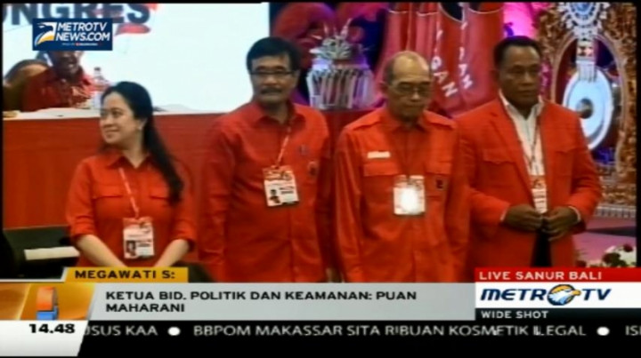 Inilah Pengurus DPP PDI-P Periode 2015-2020  