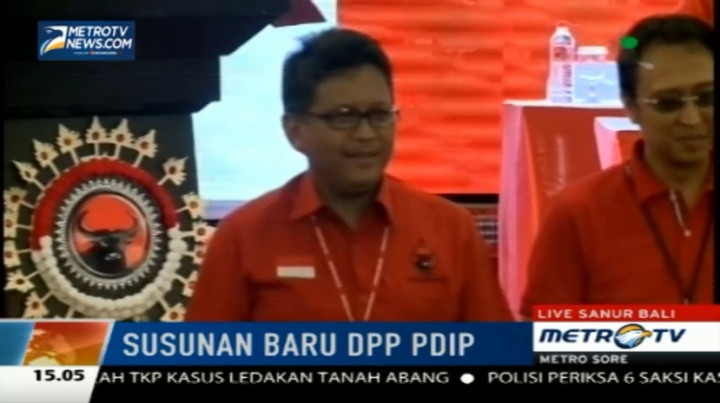 Hasto Kristiyanto Terpilih sebagai Sekjen PDIP