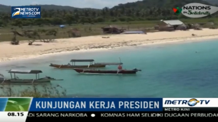 Jokowi Tinjau Obyek Wisata Mandalika Resort