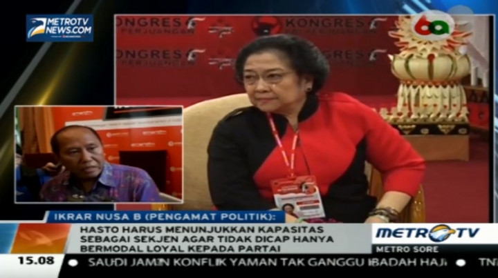 Pengamat: Penunjukkan Hasto Ideal untuk Imbangi Dinamisasi Politik