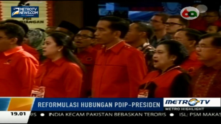 Reformulasi Hubungan PDIP-Presiden
