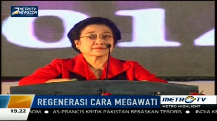 Regenerasi Cara Megawati