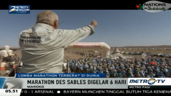 Lomba Marathon Terberat di Dunia Digelar di Maroko