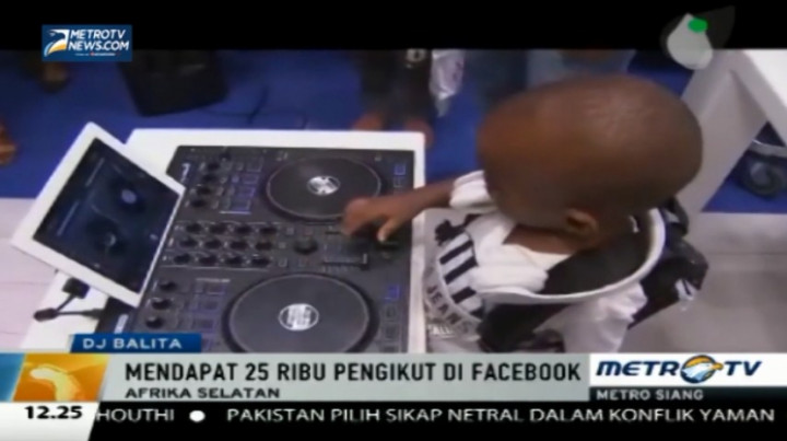  Wah, Balita 2 Tahun Ini Jago Nge-DJ