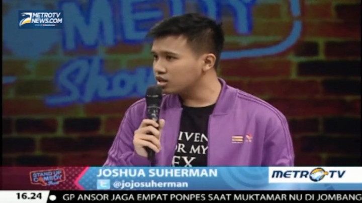 Joshua Suherman, Resiko Punya Pacar Terlalu Cantik