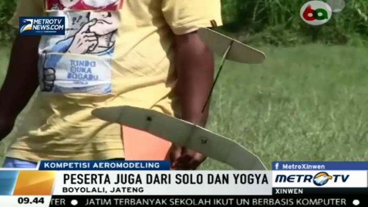 Uniknya Pesawat di Kompetisi Aeromodeling Tradisional