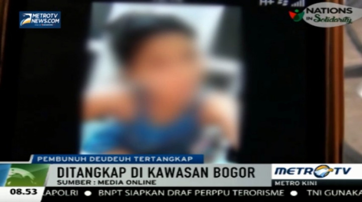 Polisi Ringkus Tersangka Pembunuh Deudeuh