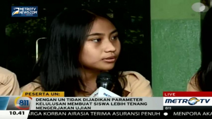 Peserta: UN CBT Menyulitkan Siswa untuk Mencontek