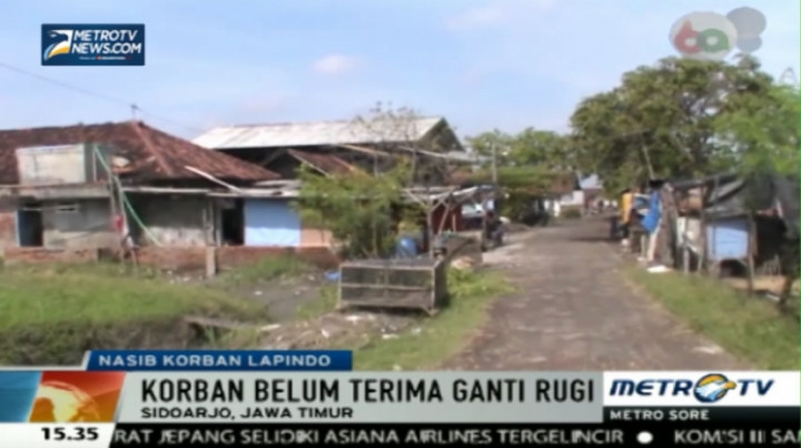 Korban Lumpur Lapindo Kecewa Belum Terima Ganti Rugi