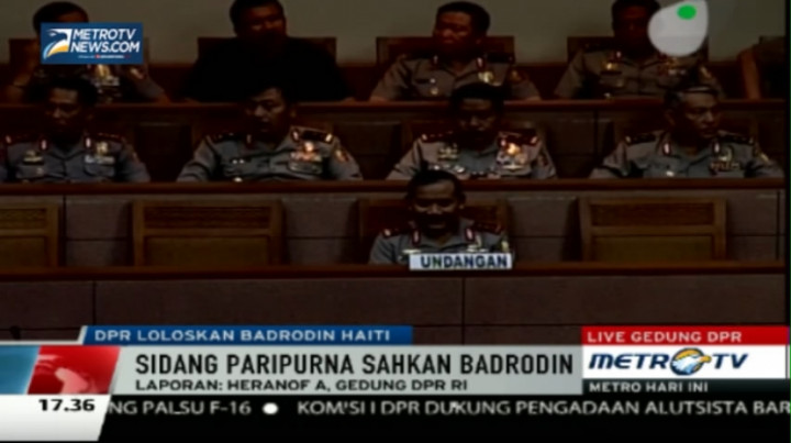 Komjen Badrodin Haiti Lulus Fit and Proper Test