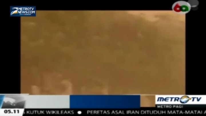 Badai Pasir Terjang Wilayah Barat Laut Xin Jiang-Tiongkok