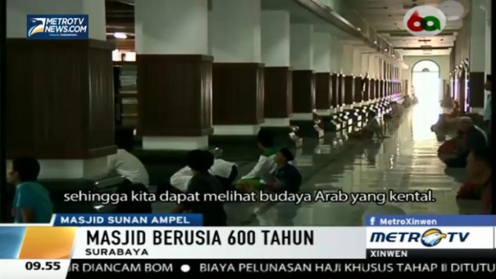 Masjid Sunan Ampel Jadi Destinasi Wisata Religi
