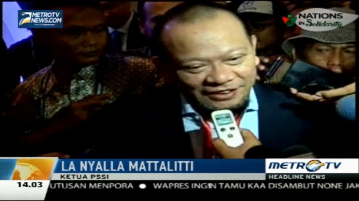 Soal Pembekuan, La Nyala Mattalitti: PSSI di Bawah FIFA