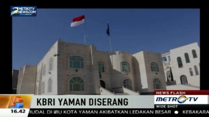 KBRI di Yaman Kena Serangan Bom