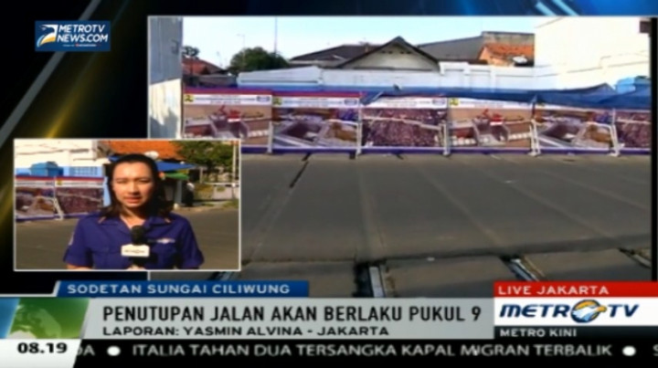 Ini Penyebab Molornya Proyek Sodetan Ciliwung