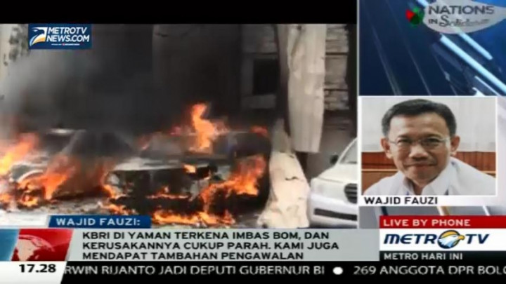 Pascaledakan, KBRI Dijaga Pasukan Yaman   