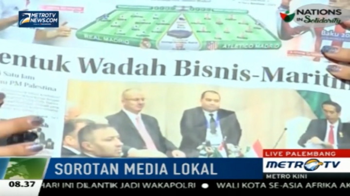 Media Cetak Palembang Soroti Hasil KAA