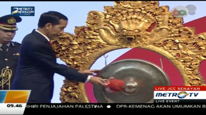 Jokowi Resmi Buka Konferensi Asia Afrika 2015 