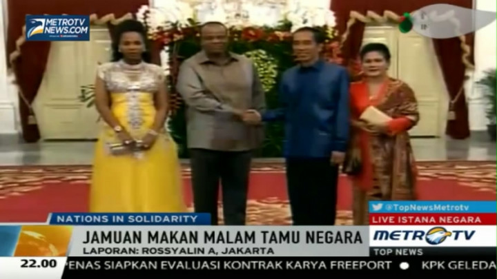 Gala Dinner KAA, Istana Sajikan Masakan Khas Nusantara