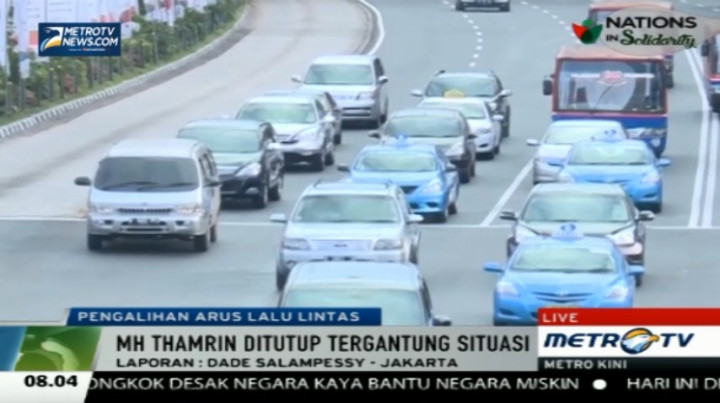  Hari Kelima KAA, Jalan MH Thamrin Ditutup Tentatif 