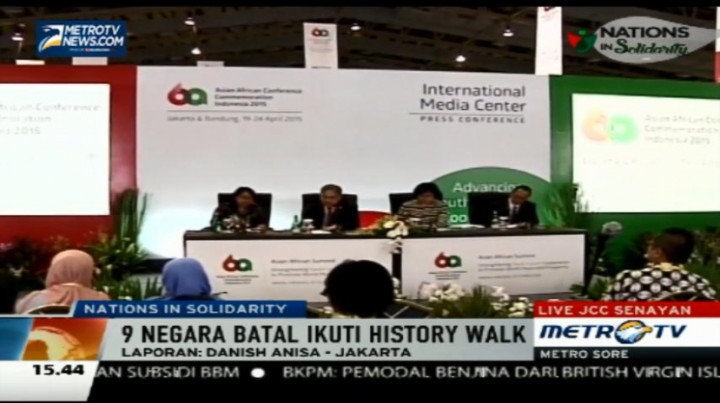 Sembilan Negara Batal Mengikuti History Walk di Bandung