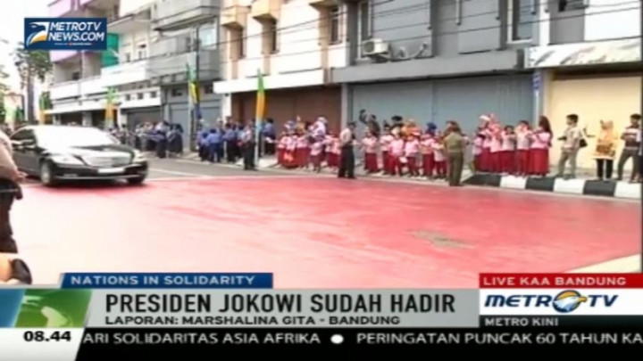 5000 Siswa di Bandung Sambut Kedatangan Delegasi KAA