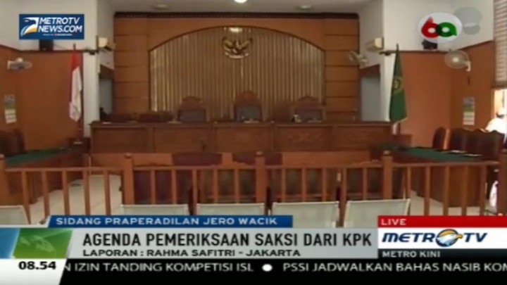 Sidang Praperadilan Jero Wacik Kembali Hadirkan Saksi dari KPK
