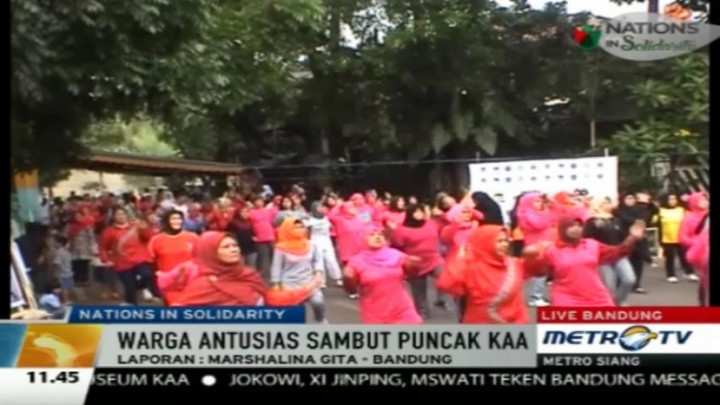 Pesta Rakyat Bandung Meriahkan Peringatan KAA