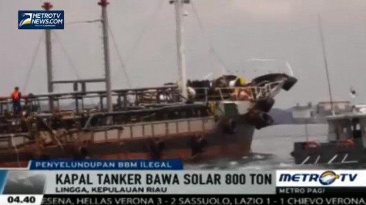 Penyelundupan 800 Ton BBM ke Malaysia Digagalkan