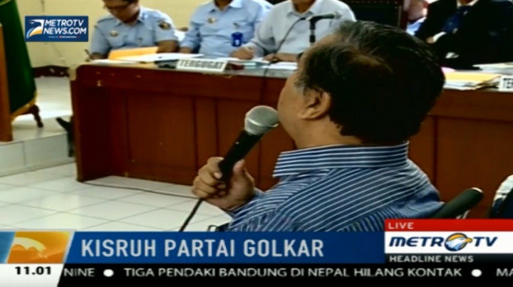 Sidang Konflik Golkar Hadirkan Tiga Saksi Ahli 