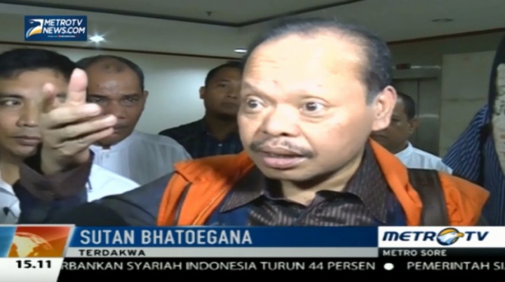 Hakim Tolak Eksepsi Sutan Bhatoegana 