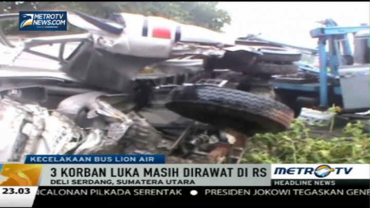 Satu Korban Tewas Bus Lion Air Sudah Dimakamkan