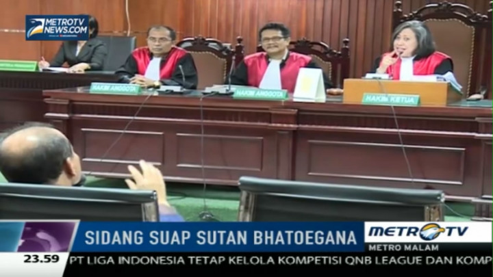 Izin Periksa Behel Ditolak, Sutan Bentak Hakim 