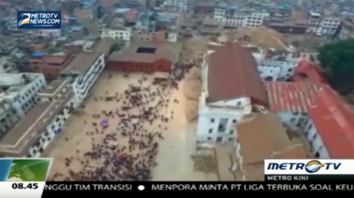 Pascagempa, Ini Kehancuran Kota di Nepal 