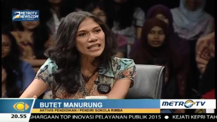 Butet Manurung: Orang Rimba adalah Guru Kehidupan