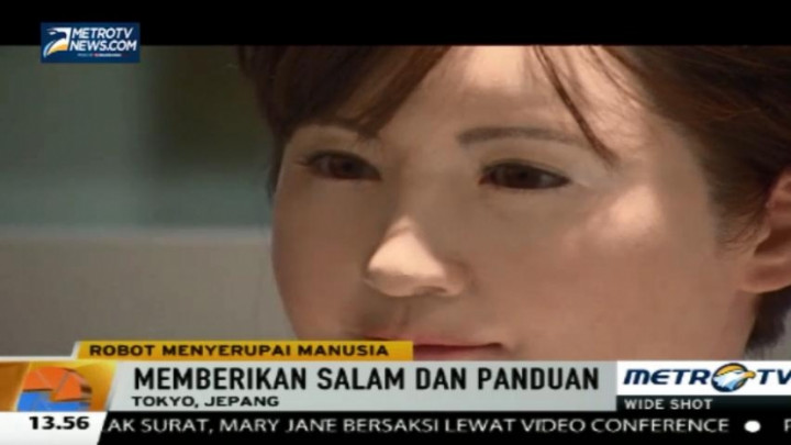 Resepsionis di Mall Ini Ternyata Sebuah Robot