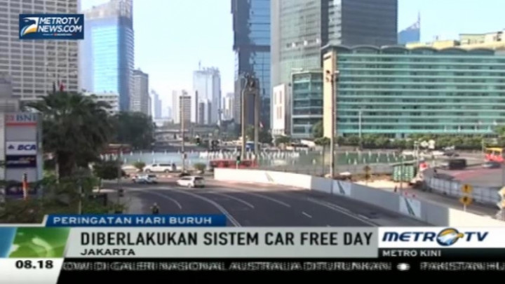 Hari Buruh, Sejumlah Jalan Protokol Ditutup