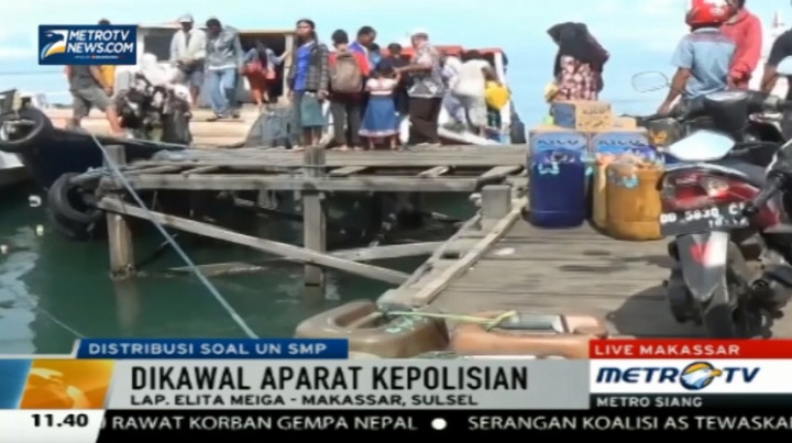 Distribusi Soal UN ke Daerah Terpencil Gunakan Jalur Laut