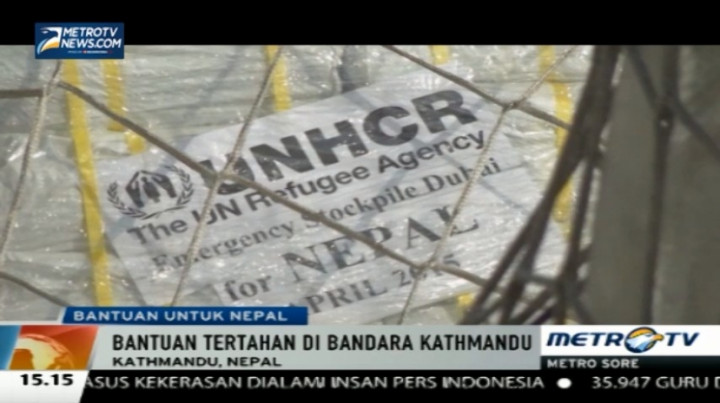 Bantuan untuk Nepal Terhambat Aturan Bea Cukai
