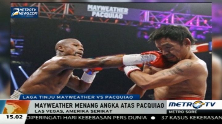 Mayweather Menang Angka atas Pacquiao