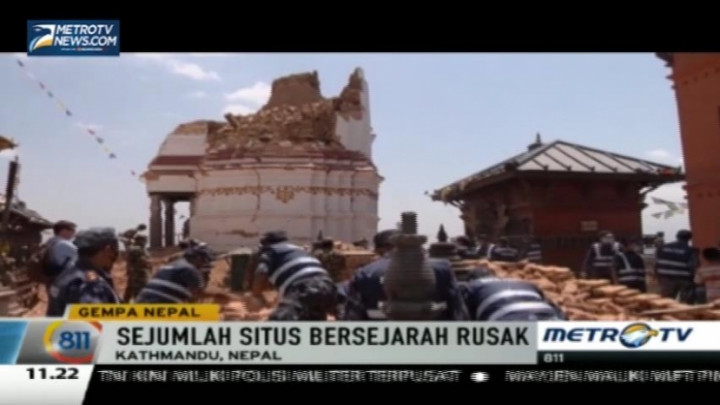 Pascagempa, Sejumlah Situs Bersejarah di Nepal Rusak