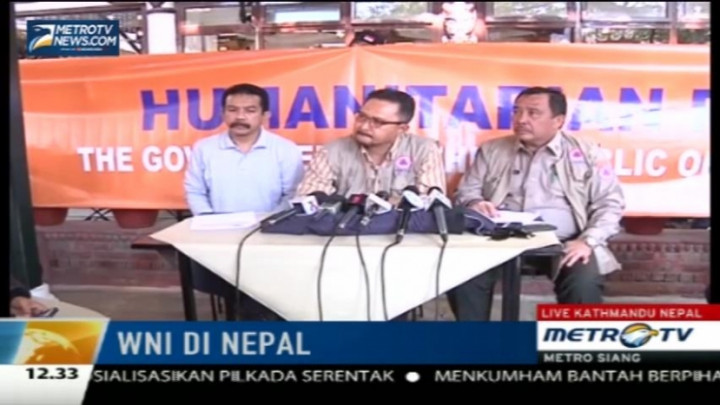 Besok, WNI di Nepal akan Dipulangkan ke Tanah Air