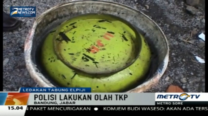 Tabung Gas Meledak, Empat Orang Alami Luka Bakar 