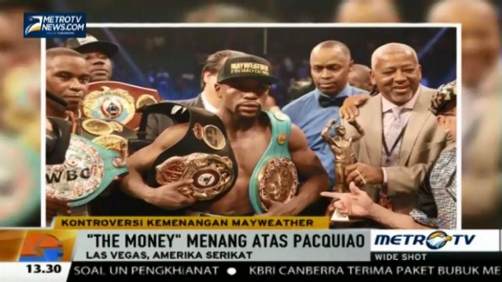 Kemenangan Mayweather atas Pacquiau Dikritik Tyson dan Holyfield