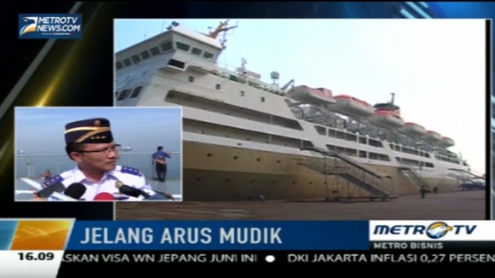 Jelang Arus Mudik, Kemenhub Siapkan 6 Kapal Laut Tambahan