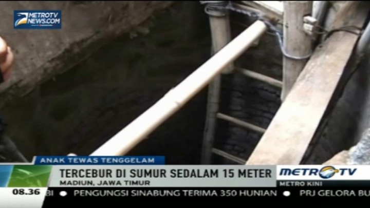 Seorang Balita di Madiun Tewas Tercebur Sumur 