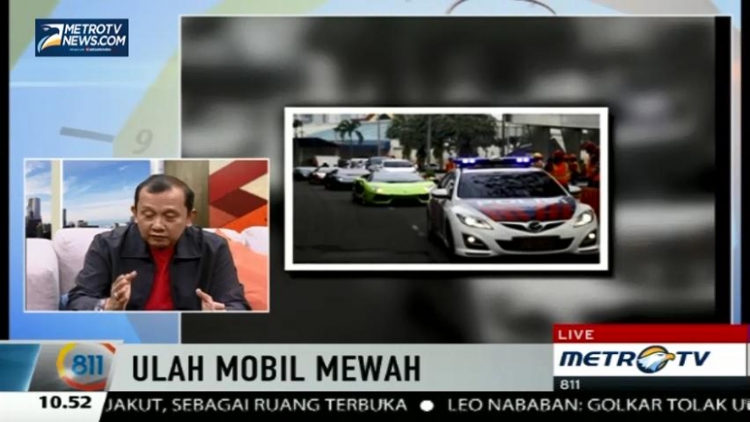 Mobil Mewah yang Dikawal Polisi Ternyata Tidak Terdaftar