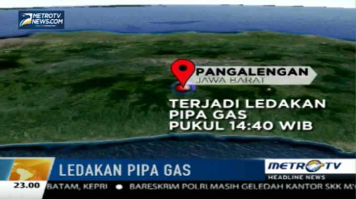 Korban Tewas Ledakan Pipa Gas Pangalengan Bertambah Jadi Empat Orang